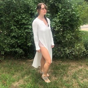 We the free white midi dress